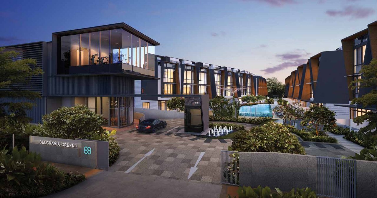 Belgravia Green on Belgravia Drive, completed 2022 - artist's impression